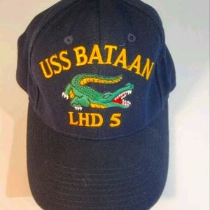 U.S. Navy USS Bataan LHD-5 Ship Amphibious Hat Baseball Embroidery